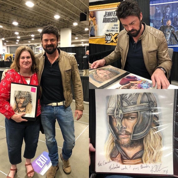 Eomer / Karl Urban Print of Colored Pencil Drawing - Etsy