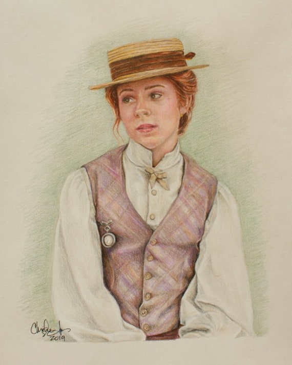 Anne Shirley Anne Von Green Gables Megan Folgt Druck Von Etsy