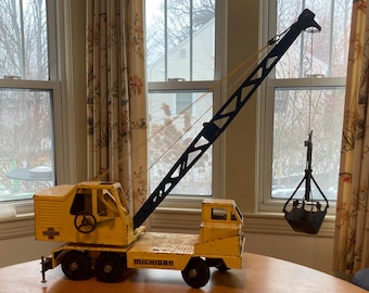 Grúa con cangilón tipo almeja Ny-lint T-24, Michigan Shovel