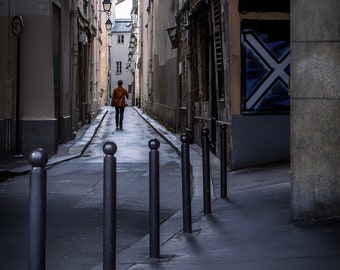 Photographie du Vieux Paris, photo de Paris, voyage à Paris, décoration d'intérieur en Français, photographie de Paris, art mural Paris, paysage de rue, art de la salle de séjour,