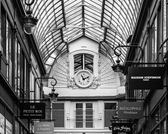 Hotel Chopin Paris, Black and White Photography, Paris Photography, Paris Wall Art, Black and White Print, Paris Photo, Paris Art Print