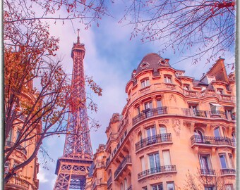 Eiffel Tower Print: Paris Photography, Portrait Wall Art