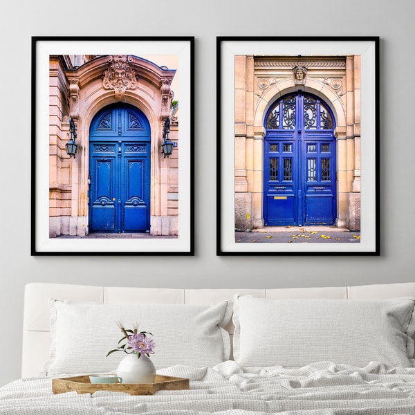 Paris Blue Doors - Etsy