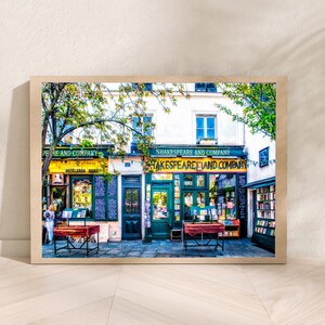 Shakespeare and Company Bookstore, Paris Photography Print image 5