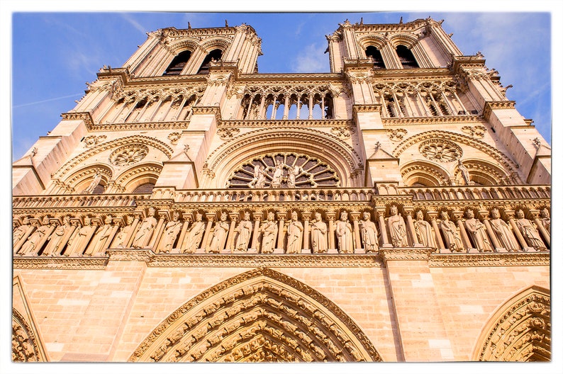 Notre Dame de Paris Paris Wall Art, French Architecture Paris Photography Home Decor Paris Notre Dame Art Print Paris Home Decor