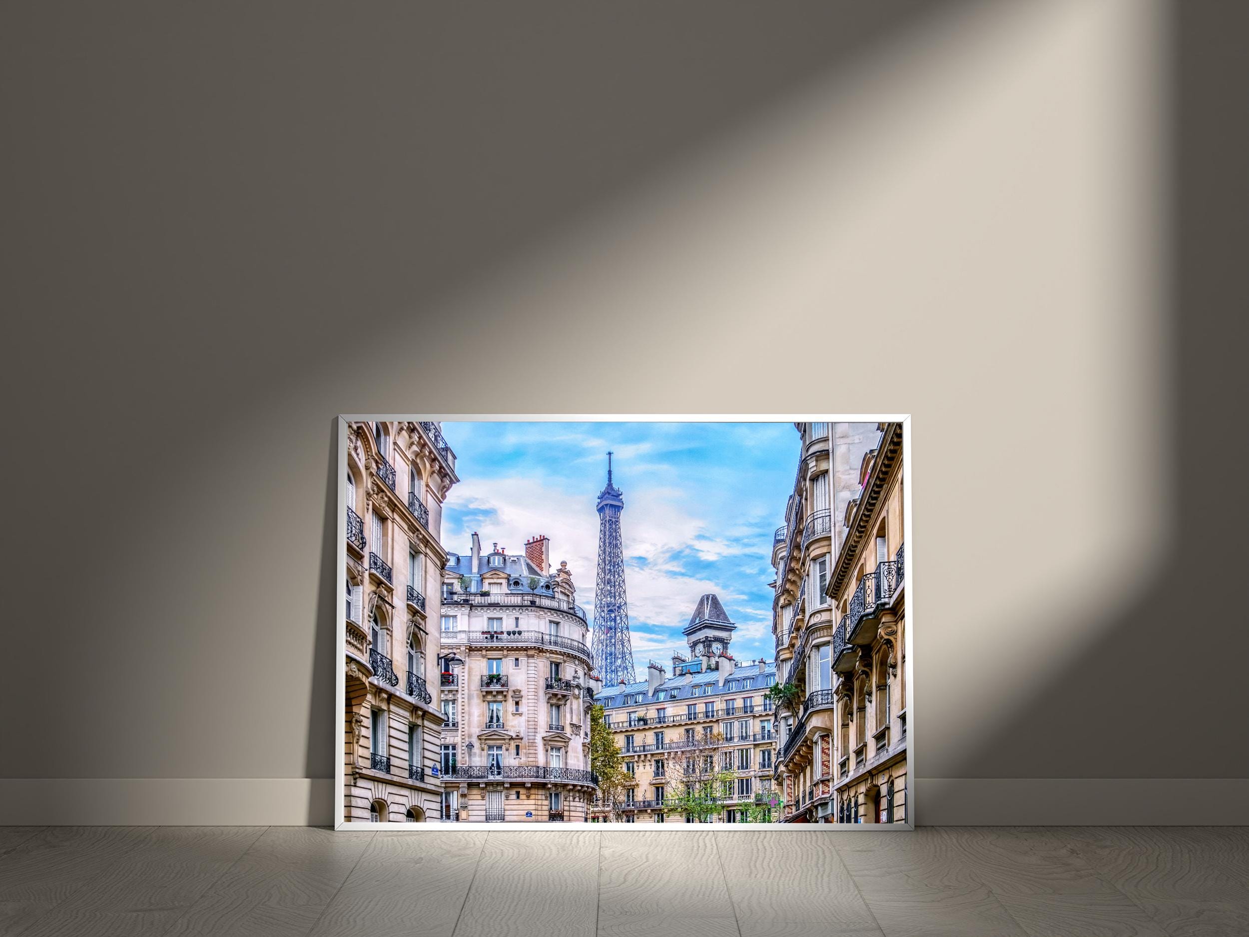 エッフェル塔プリント：パリ建築写真、オスマン様式 - Etsy 日本