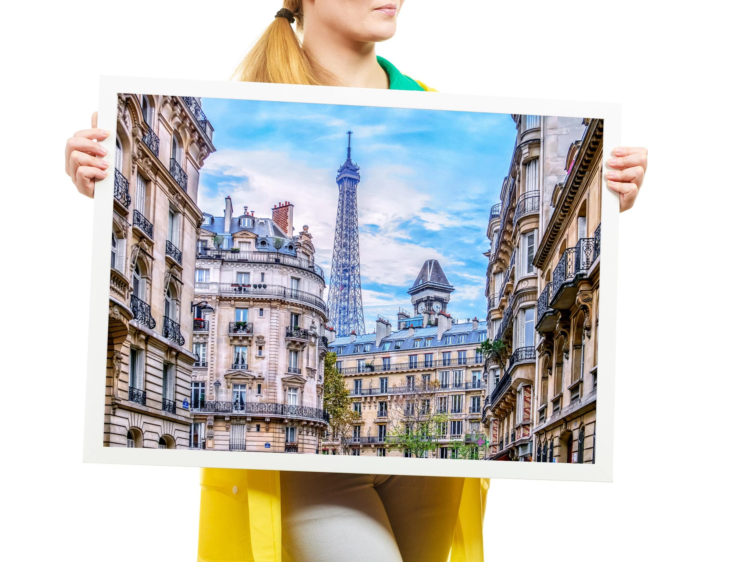 エッフェル塔プリント：パリ建築写真、オスマン様式 - Etsy 日本