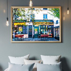 Shakespeare and Company Bookstore, Paris Photography Print image 3