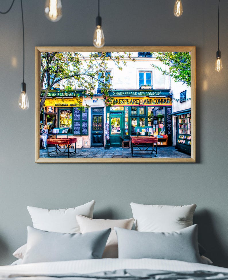Shakespeare and Company Bookstore, Paris Photography Print image 3