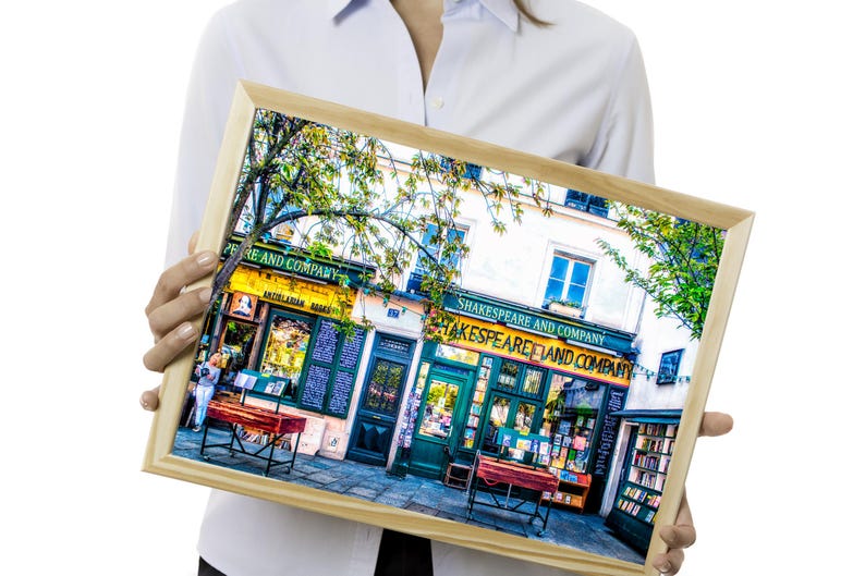 Shakespeare and Company Bookstore, Paris Photography Print image 8