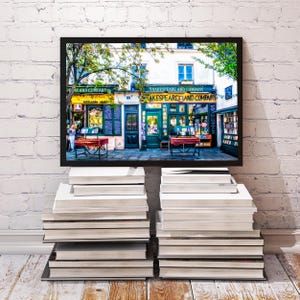 Shakespeare and Company Bookstore, Paris Photography Print image 7