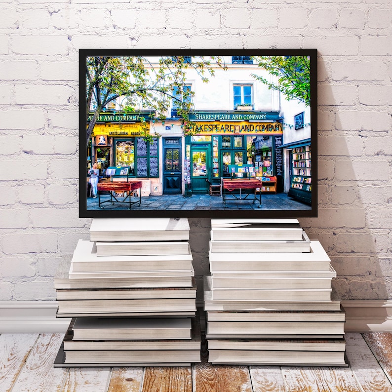 Shakespeare and Company Bookstore, Paris Photography Print image 7