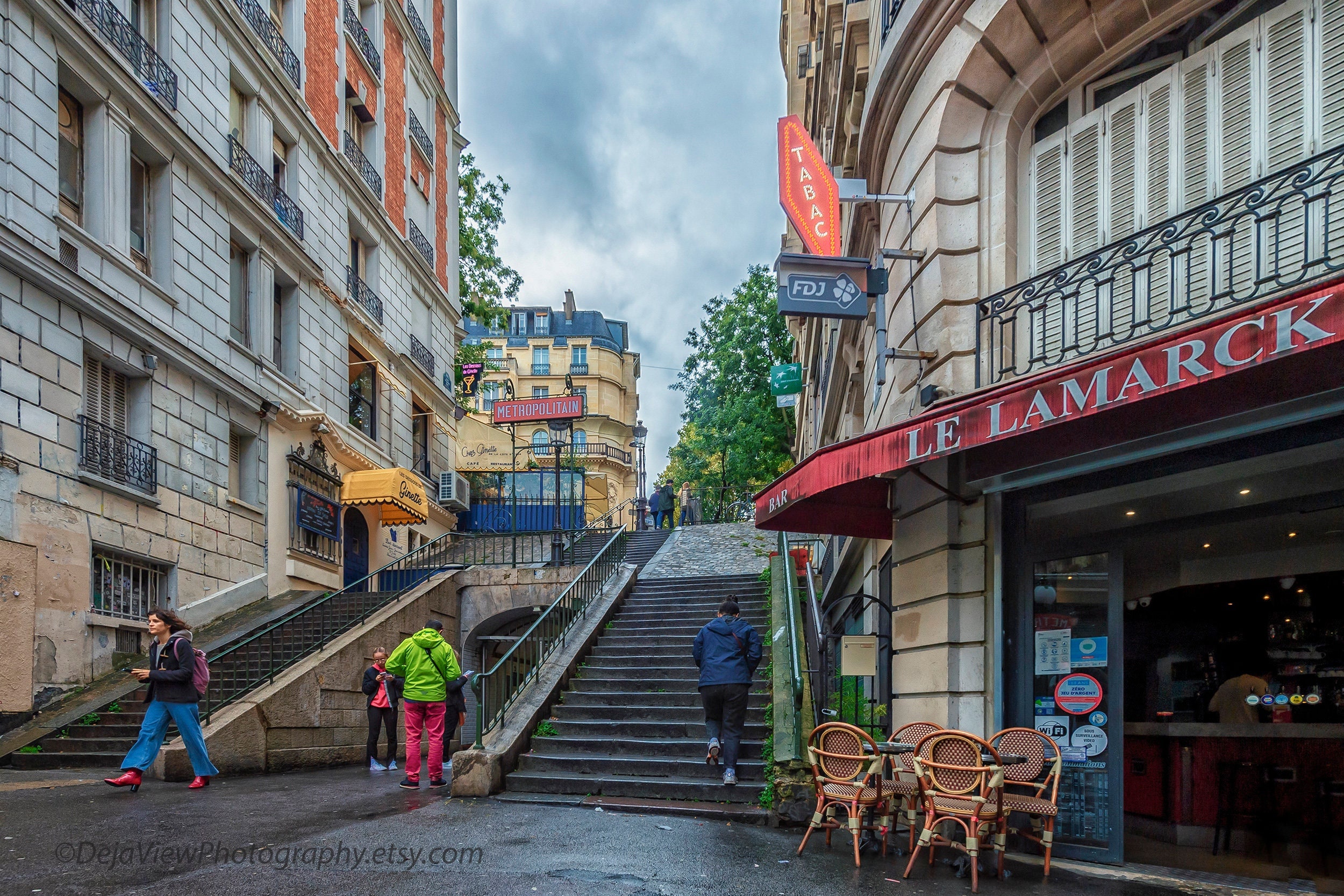 Lamarck-caulaincourt Metro Montmartre Paris Paris Home - Etsy