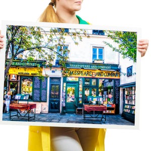 Shakespeare and Company Bookstore, Paris Photography Print image 2