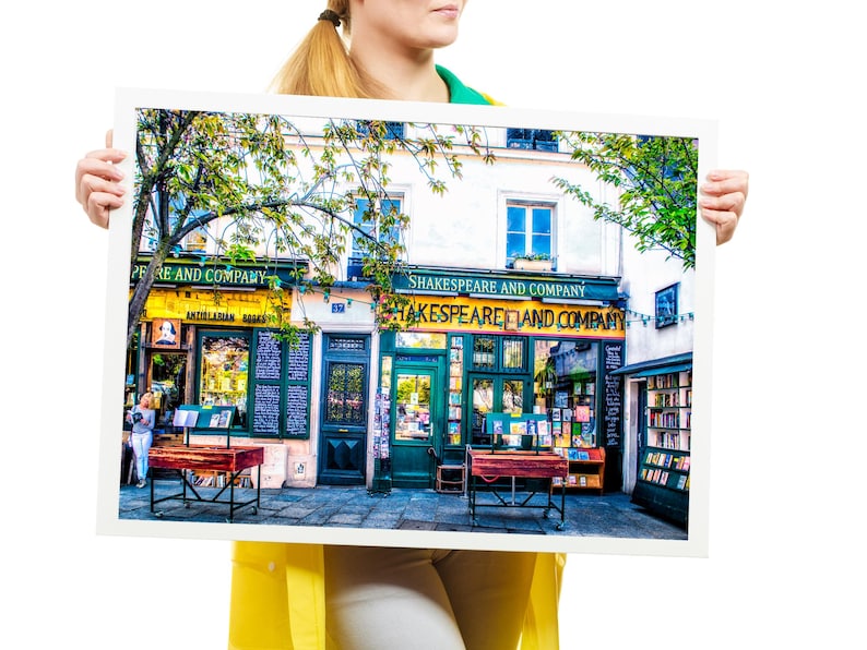 Shakespeare and Company Bookstore, Paris Photography Print image 2