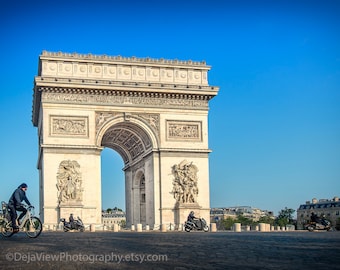 Arc de Triomphe Photography: Paris Architecture Art Print