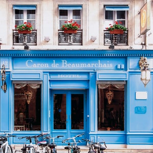 Paris Photography Print: Hotel Caron de Beaumarchais, Le Marais