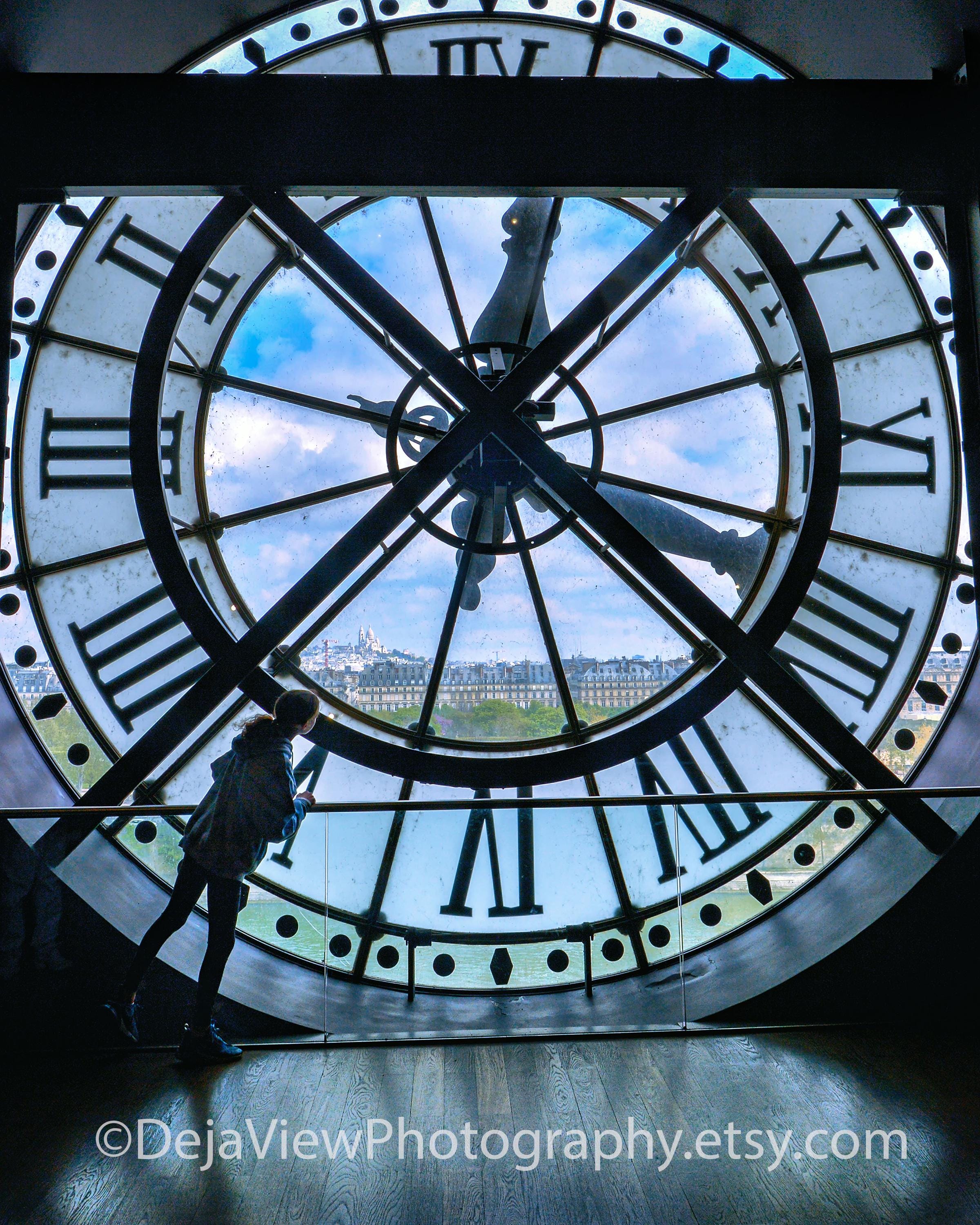オルセー美術館　時計　マグネット Musee d orsay clock - Etsy 日本