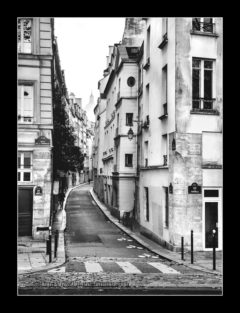 Romantic Paris Street, Paris Wall Art, Paris Home Decor, Paris Photography, Paris Black and White, Paris Room Decor, Paris Print, Paris Art image 4