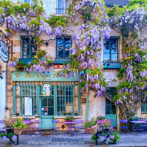 Dreamy Paris Decor - Romantic Paris Photography Print, Au Vieux Paris, Paris Decor, Paris Print, Paris Art Print, French Decor, Wall Art