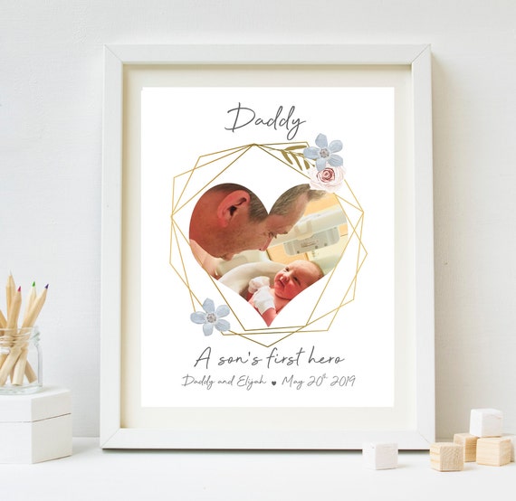 dad first christmas gift from baby