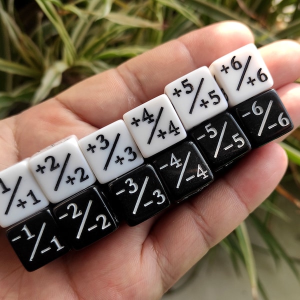 Magic The Gathering +- Dice Counter Dice D6 Dice (Pick Number Of Dice)