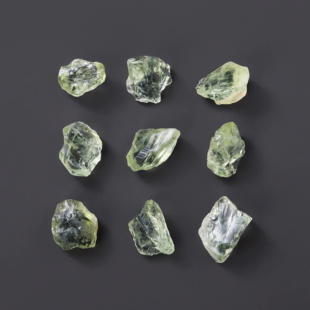 High Quality Raw Green Quartz Natural Rough Green Quartz Stone Etsy