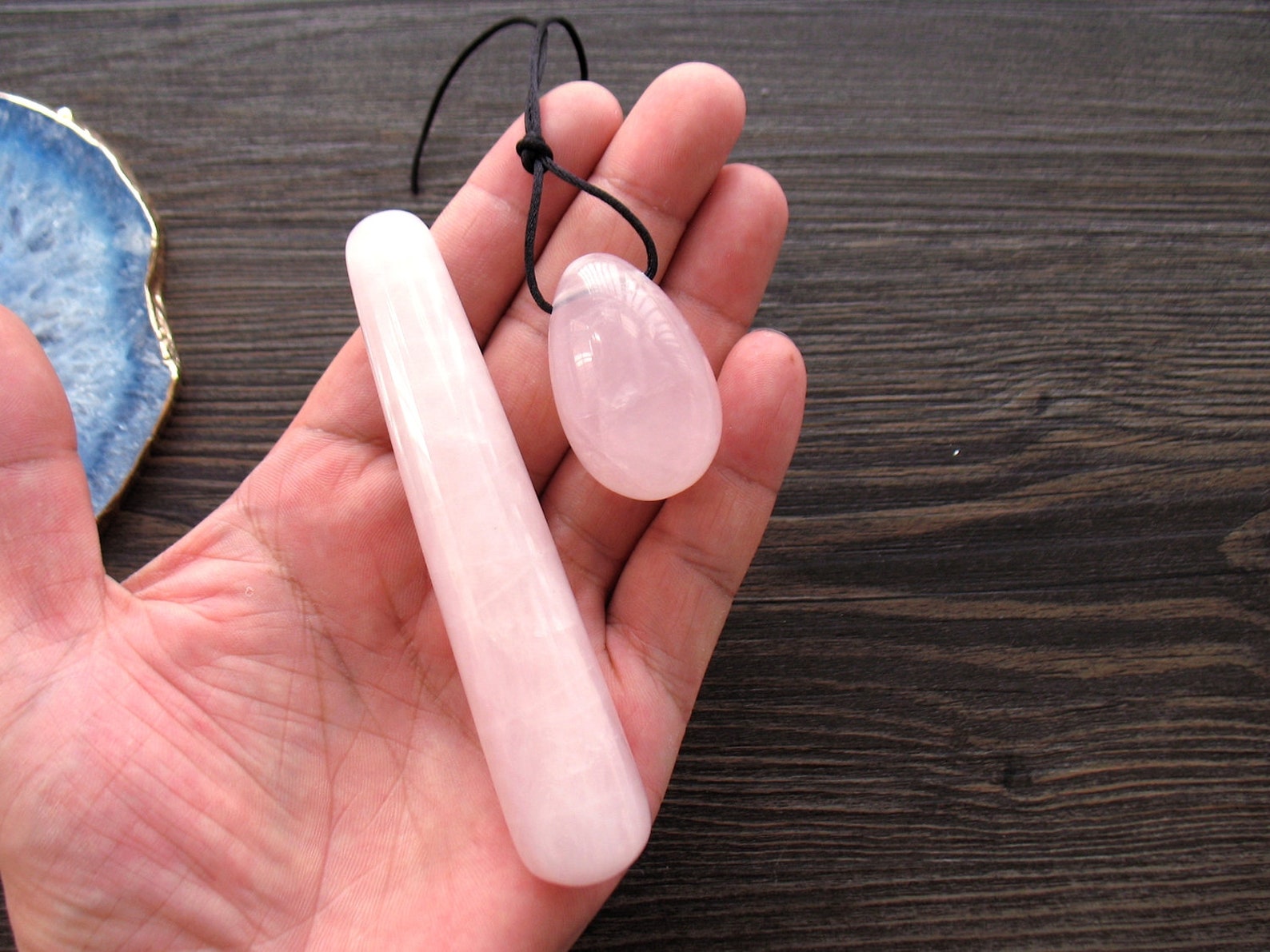 Rose Quartz Yoni Egg Yoni Eggs Set Obsidian Yoni Egg Yoni Wand Etsy