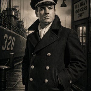 1940s Us Navy Peacoat - Etsy