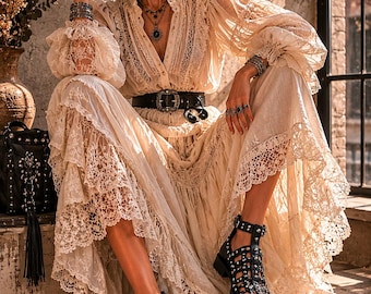 Studded Leather Shoes Made in Italy EU 41 Black Punk Boho Flats Gothic Sandals Avant Garde Festival Shoes US 10