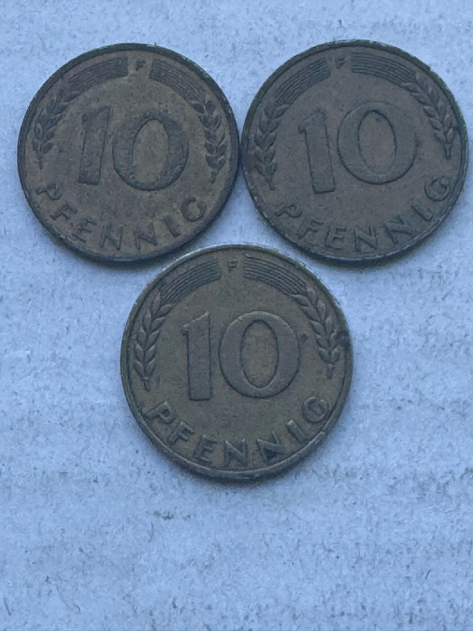 1949 10 pfennig - Etsy 日本