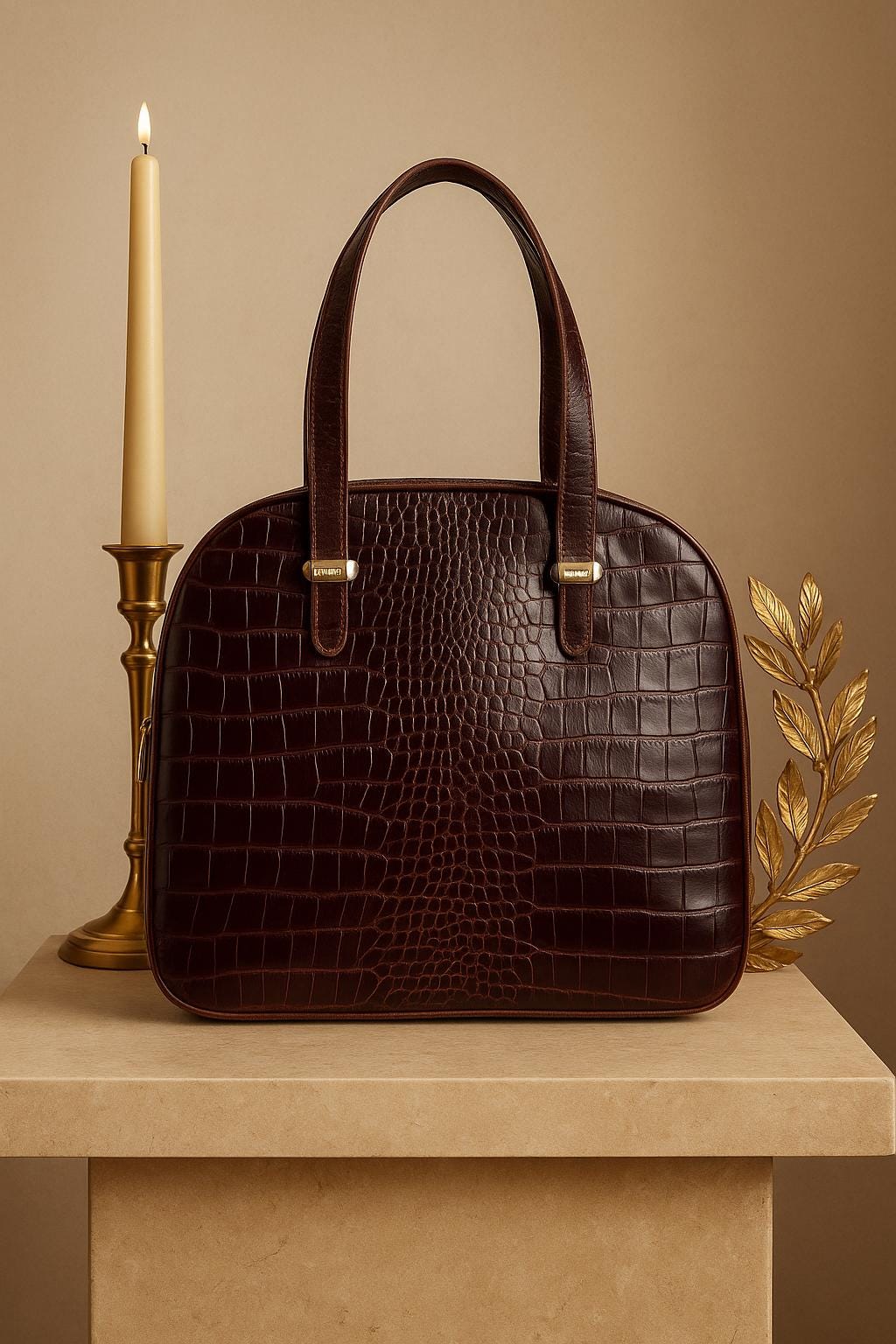 Vintage Giudi Italy Shoulder Bag 456277 – Genuine Leather