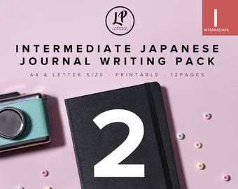 Intermediate Japanese Journal Writing Pack 2