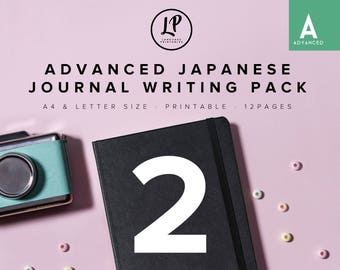 Advanced Japanese Journal Writing Pack 2