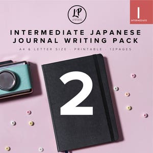 Intermediate Japanese Journal Writing Pack 2