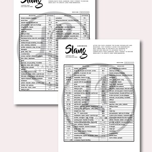 Japanese Slang Pack - Etsy