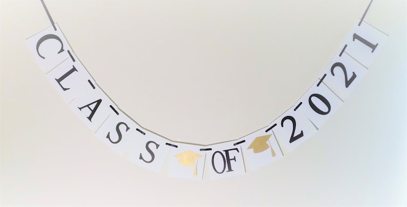 Class of 2021 Banner 2021 Graduation Banner Commencement 2021 GraduationDecoration 2021 Banner Black and White 2021 Sign