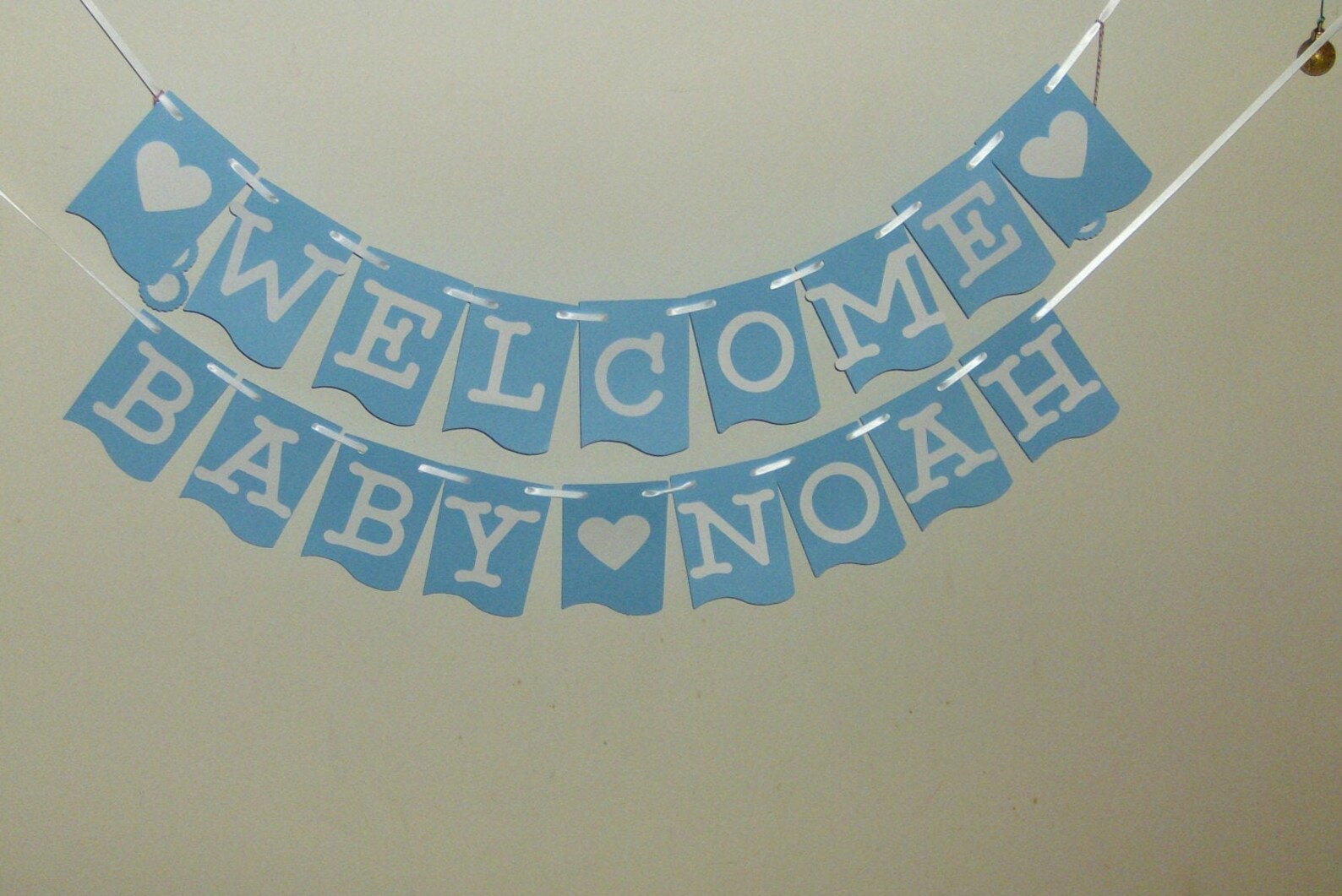 Baby Banner Baby Shower Banner Blue Baby Banner Etsy