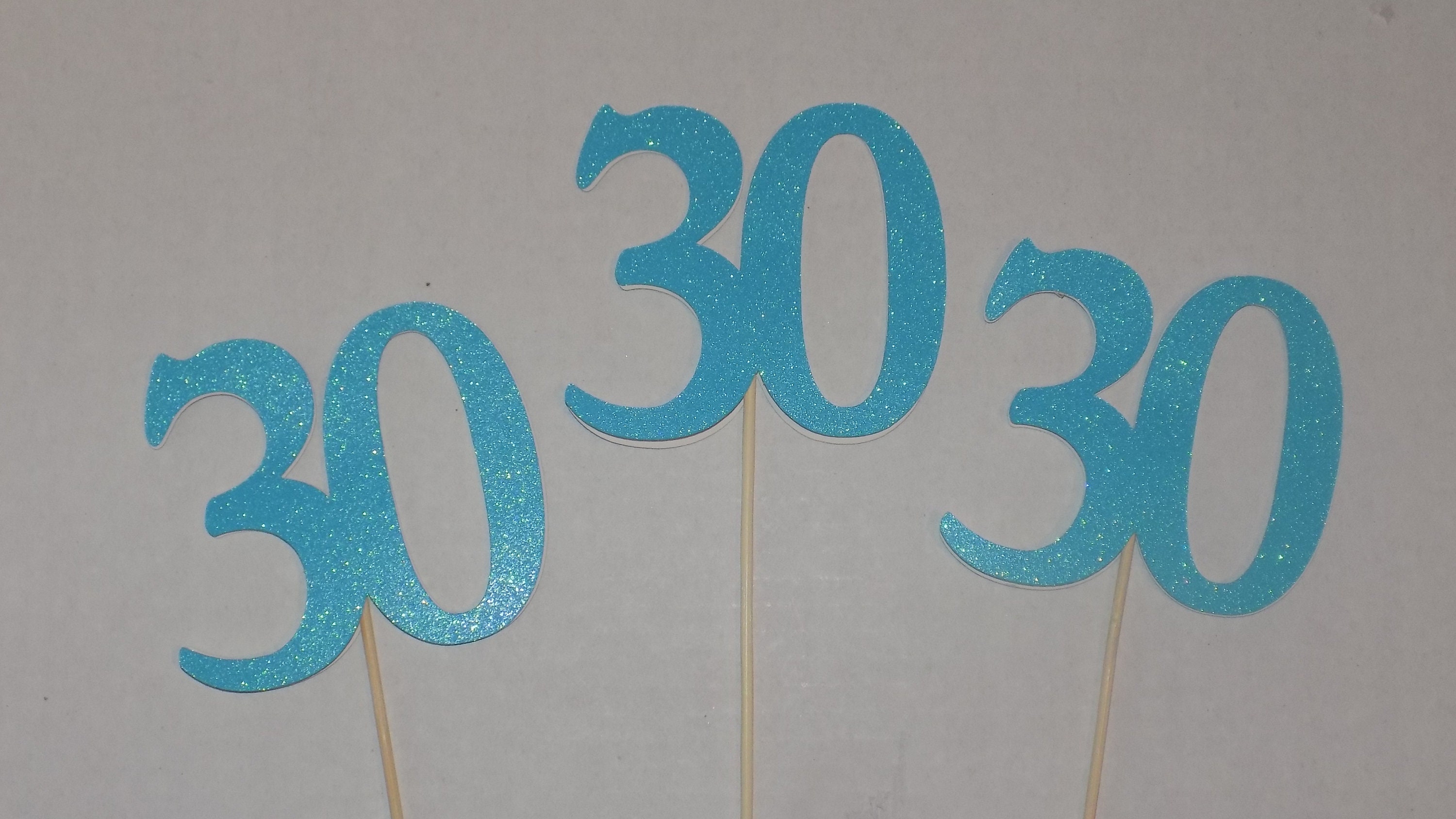30 Centerpieces 30 Happy Birthday Party Decoration 30 | Etsy
