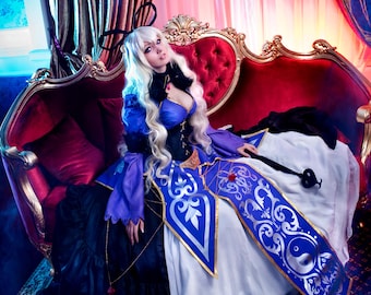 Touhou Touhouvania Yukari Yakumo Cosplay Costume LOW price READ DESCRIPTION