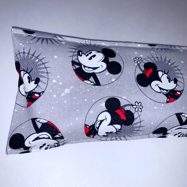 Mickey Mouse Natural Flax Seed Heating Pillow Microwave Hot Etsy