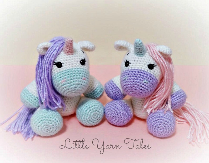 Amigurumi Unicorn PDF Written Pattern digital item image 3