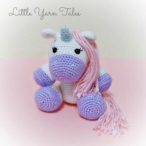 Amigurumi Unicorn PDF Written Pattern digital item image 2