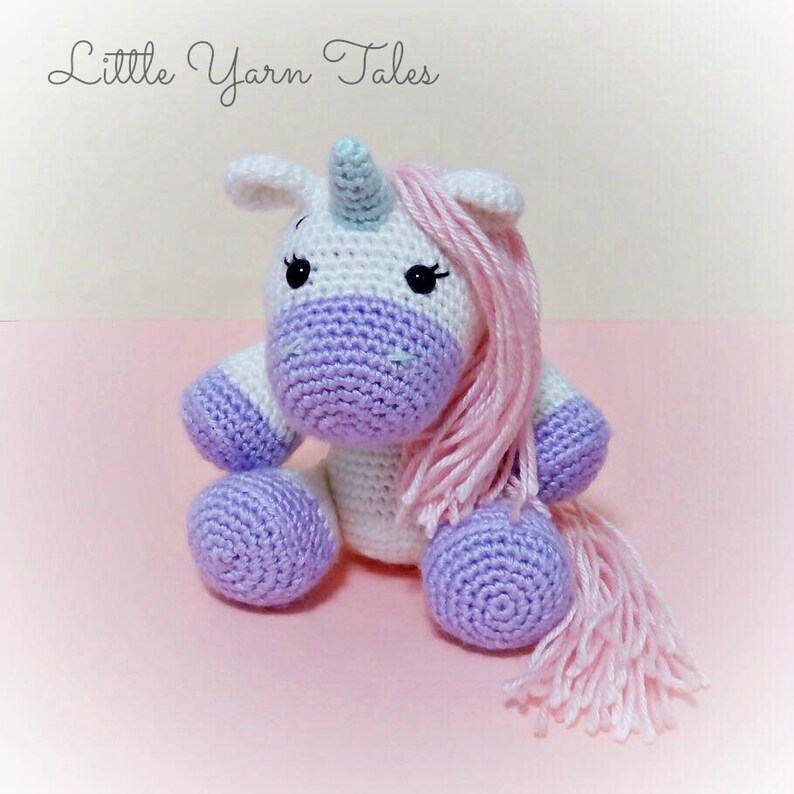 Amigurumi Unicorn PDF Written Pattern digital item image 2