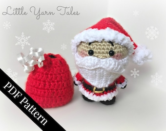 Amigurumi Santa Claus - PDF WRITTEN PATTERN (digital item)