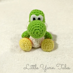 Yoshi-inspired amigurumi PDF WRITTEN PATTERN digital item image 2