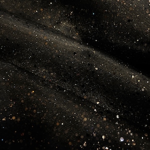62&quot; W * Premium Black w/Black Sequins & Black Glitter Stretch Tulle Fabric * Item No 521  * Price per Yard * 2-Way Stretch * Ready To Ship
