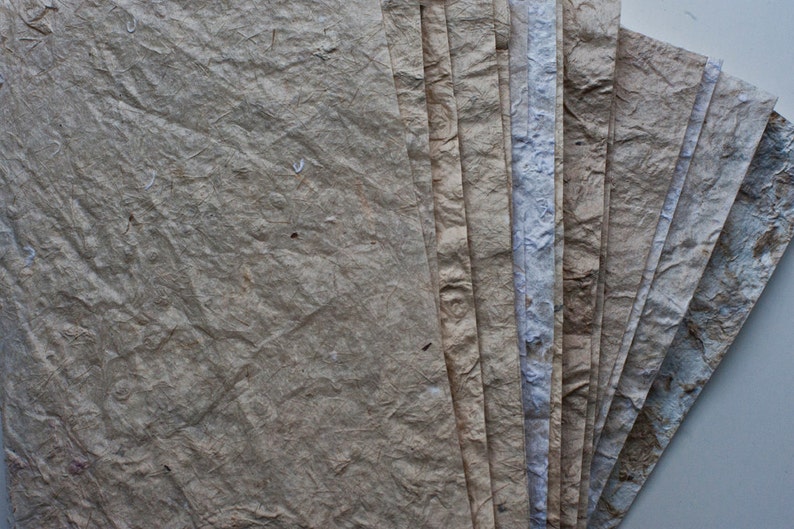 Handmade Paper, Abaca Paper Loose Etsy