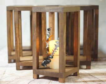 15 Bulk Wedding Lantern Centerpiece Rustic Wedding Table Etsy