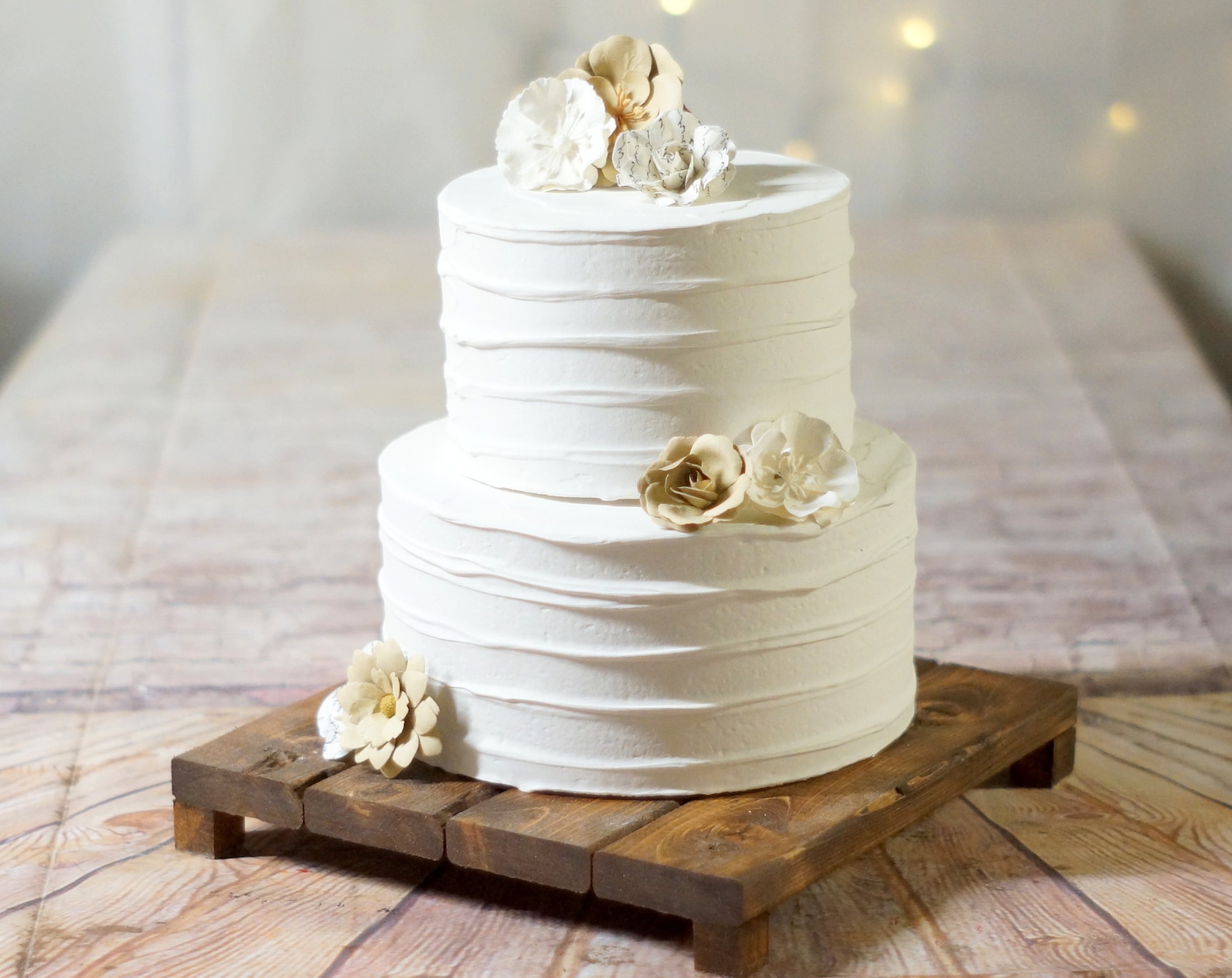 Set of Wood Cake Stands Rustic Wedding Table Decor Wood Cake - Etsy